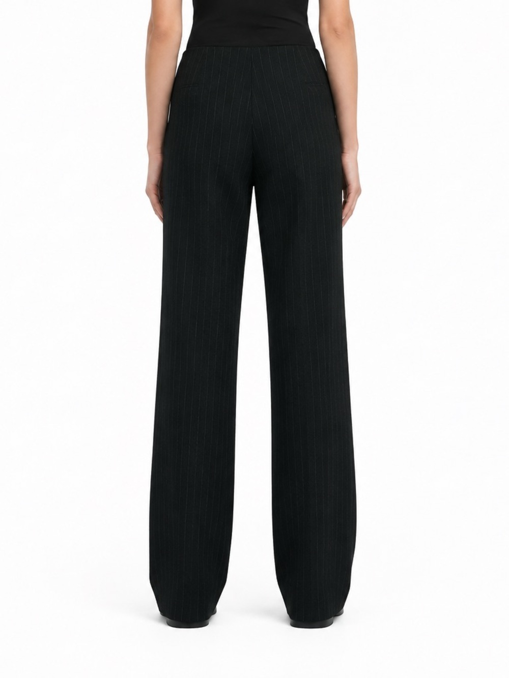 Oscar De La Renta Dress Pants Wool Straight Leg  Sz 2 Vintage Designer - Picture 3 of 11